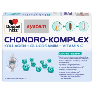 Abbildung der Produktverpackung Doppelherz system CHONDRO-KOMPLEX Frontansicht